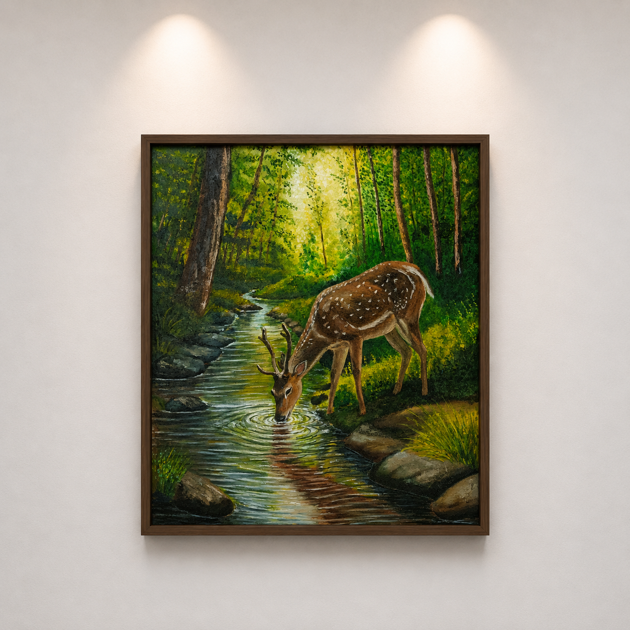 Whispers by the Woodland Stream