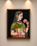 Lotus Grace – Traditional Indian Woman