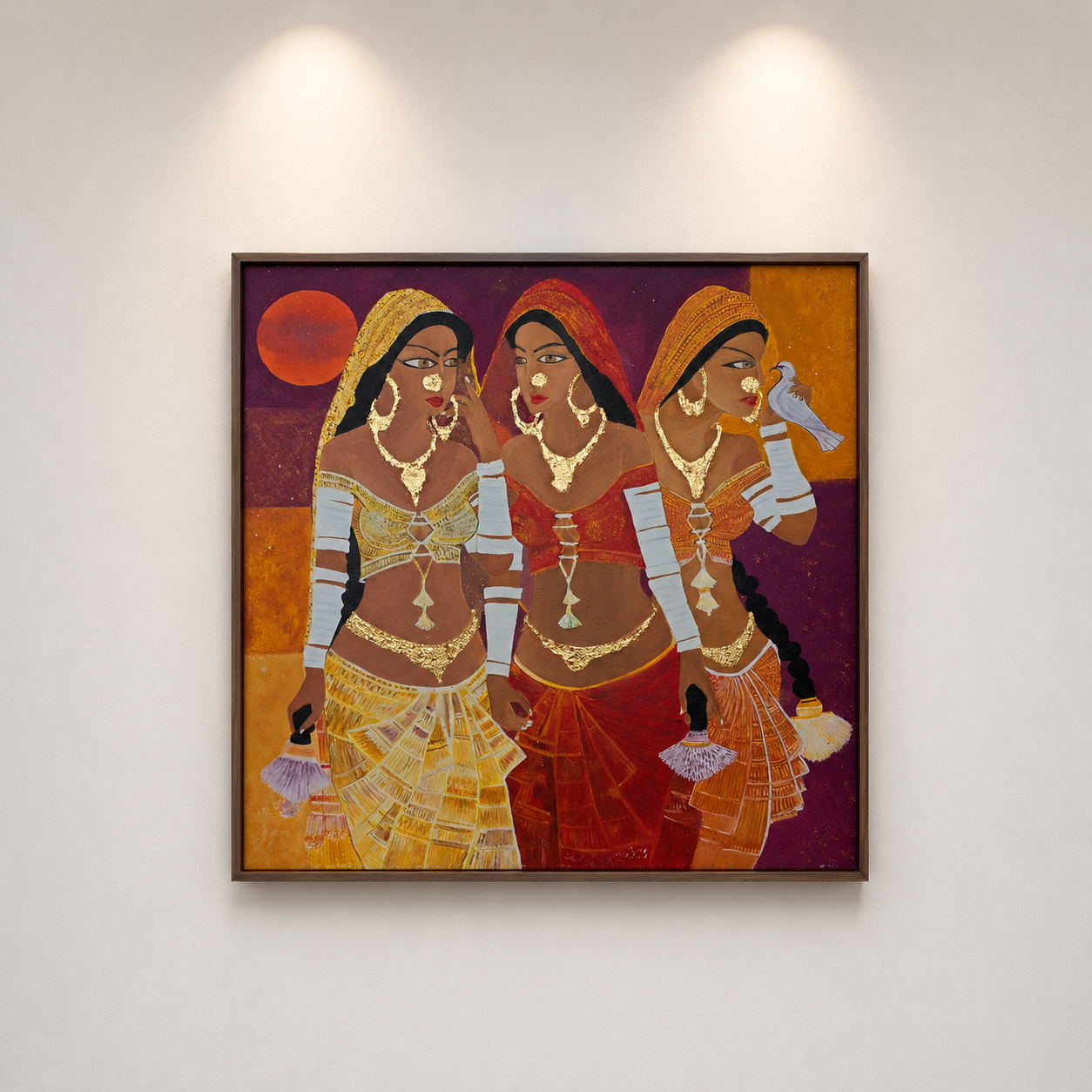 Three Women – Original Figurative Painting