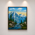 Mountain Stream – Original Landscape Painting